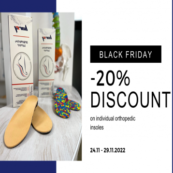 -20% OFF on individual orthopedic insoles